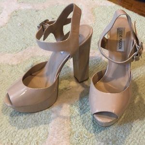 Steve Madden Nude Heels